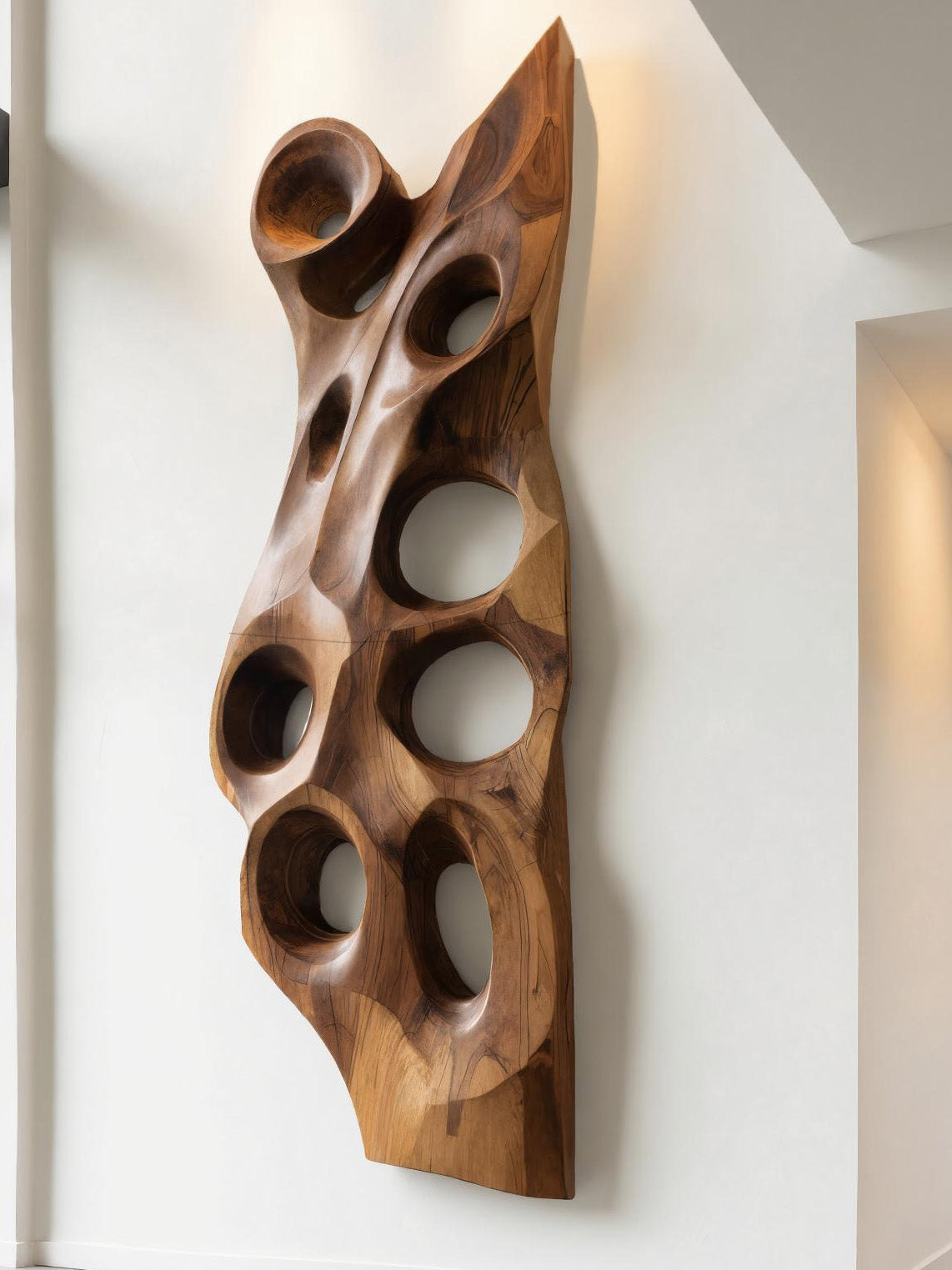 Organic Sculptural Wall Art For Entryway