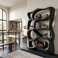Contemporary Reading Bookshelf For Cozy Bedroom Interior