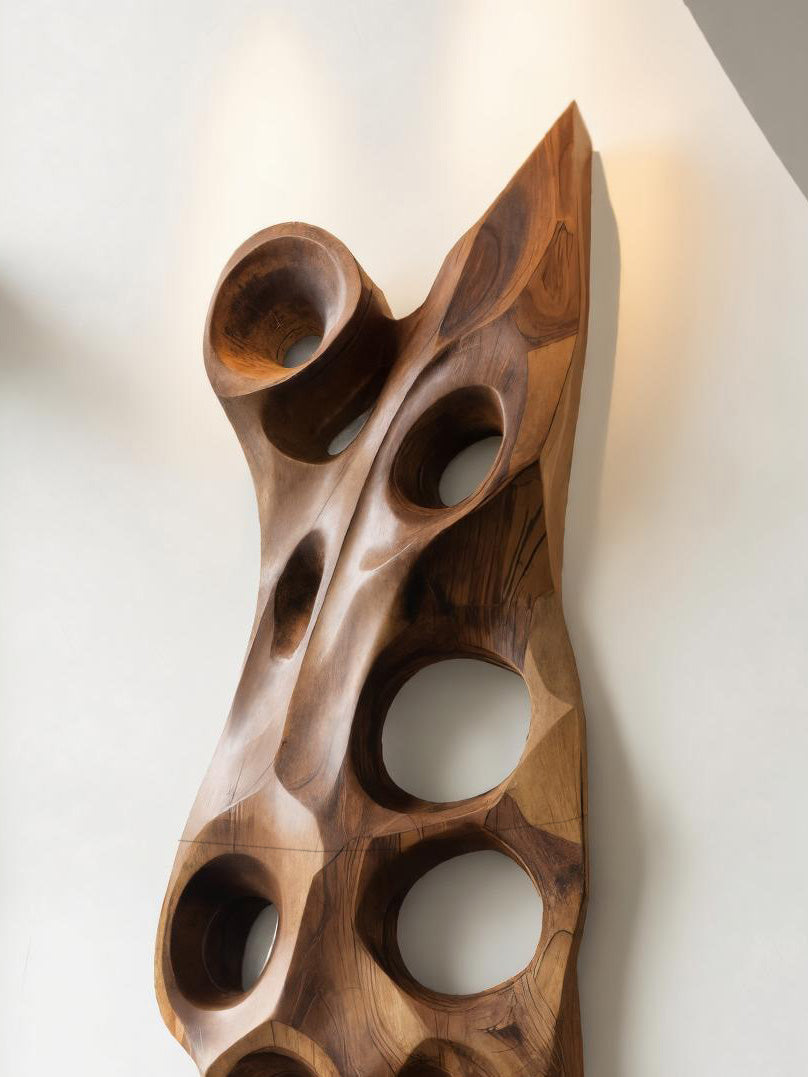 Organic Sculptural Wall Art For Entryway