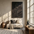 Modern Sacred Wood Carving Wall Art For Living Room