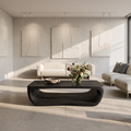 Modern Coffee Table Sculpture Design For Living Room