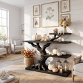 Contemporary Twisted Root Display Table For Gothic Halloween Furniture