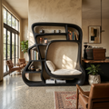 Minimalist Storage Bookcase For Modern Bedroom Interior