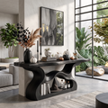 Contemporary Woodland Display Table For Halloween Home Decor