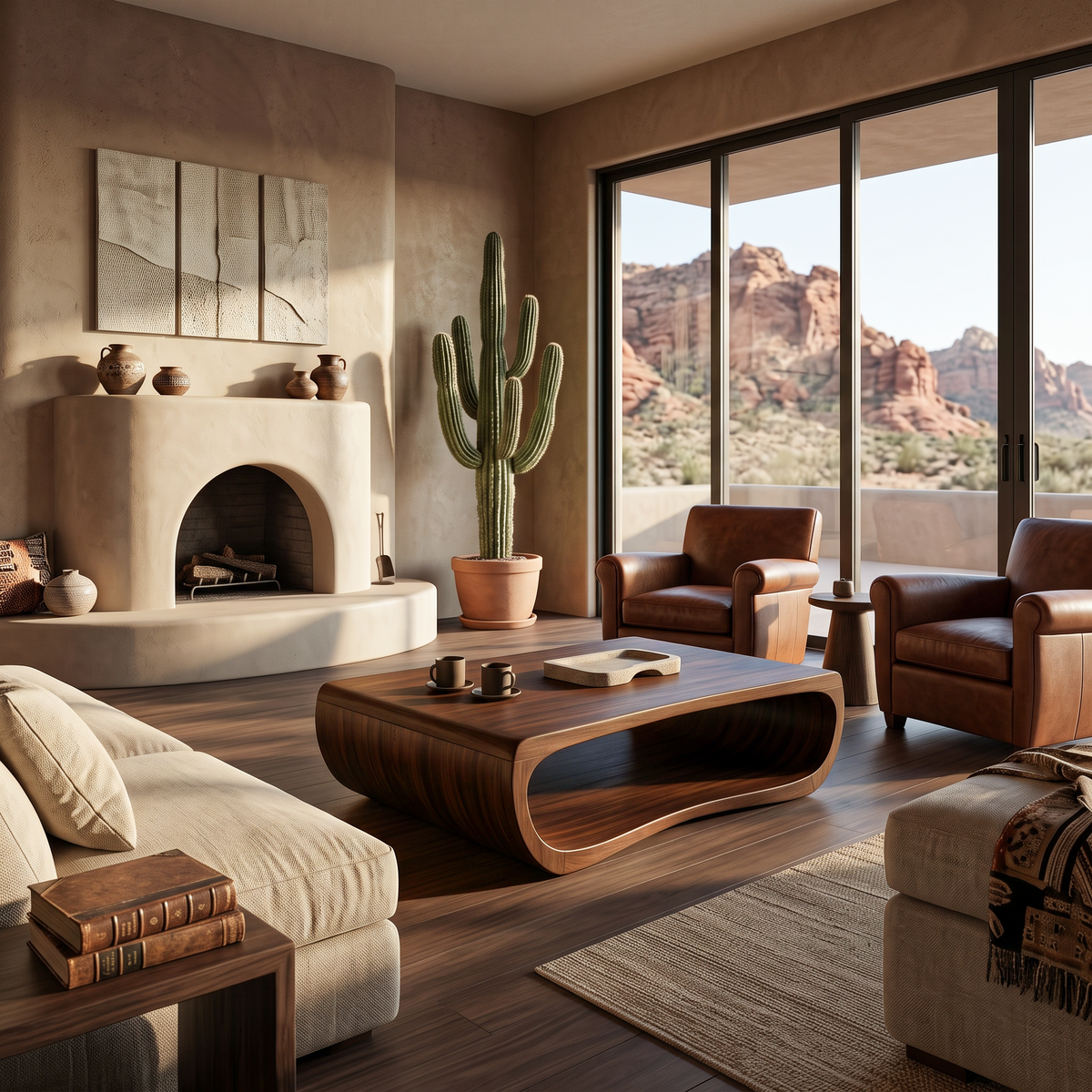 Modern Coffee Table Sculpture Design For Living Room