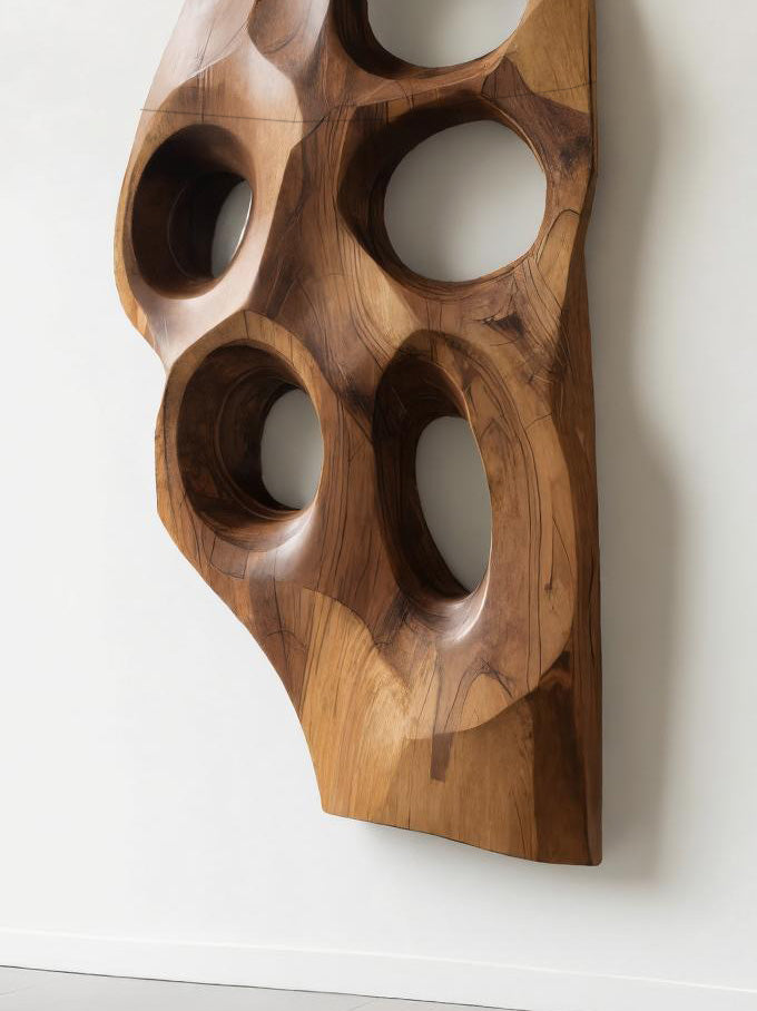 Organic Sculptural Wall Art For Entryway