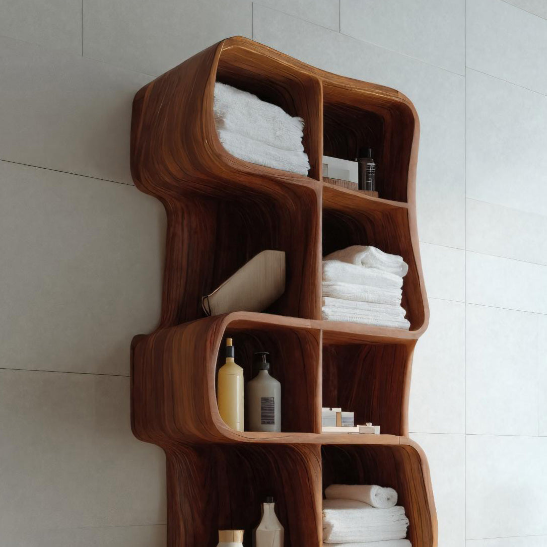 Minimal Wall Bathroom Shelf For Bathroom Interior