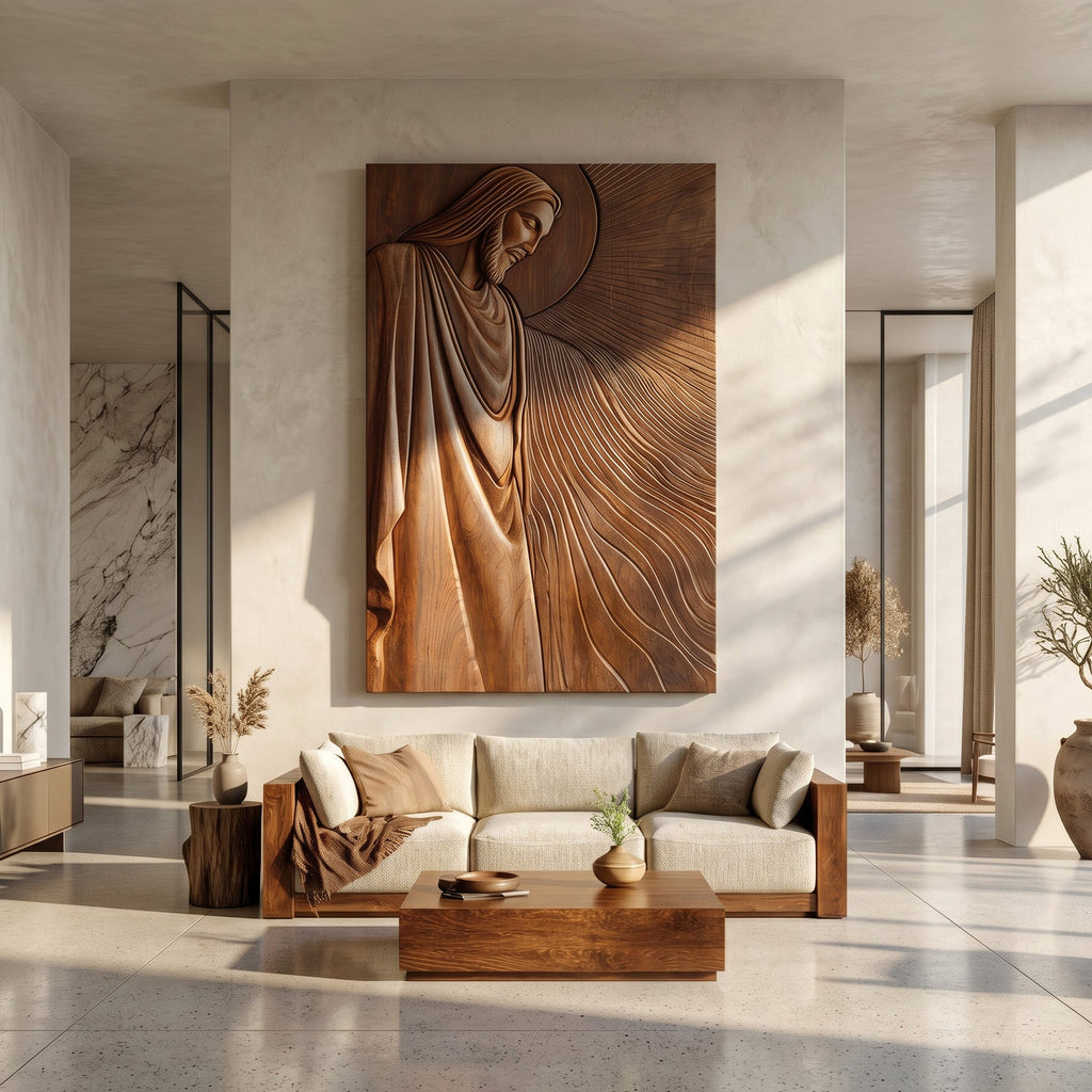 Organic Modern Sacred Wall Art For Living Room