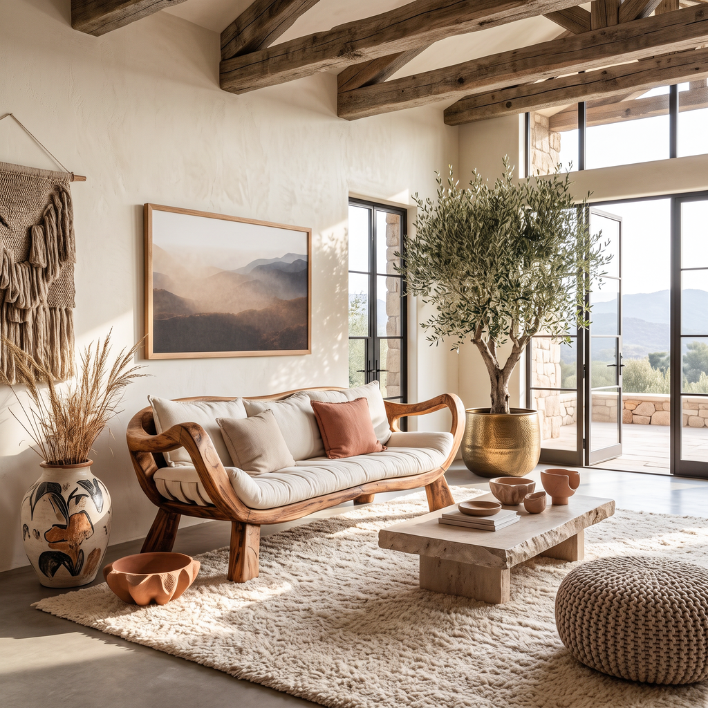 Handcrafted Rustic Sofa For Living Room Or Lounge