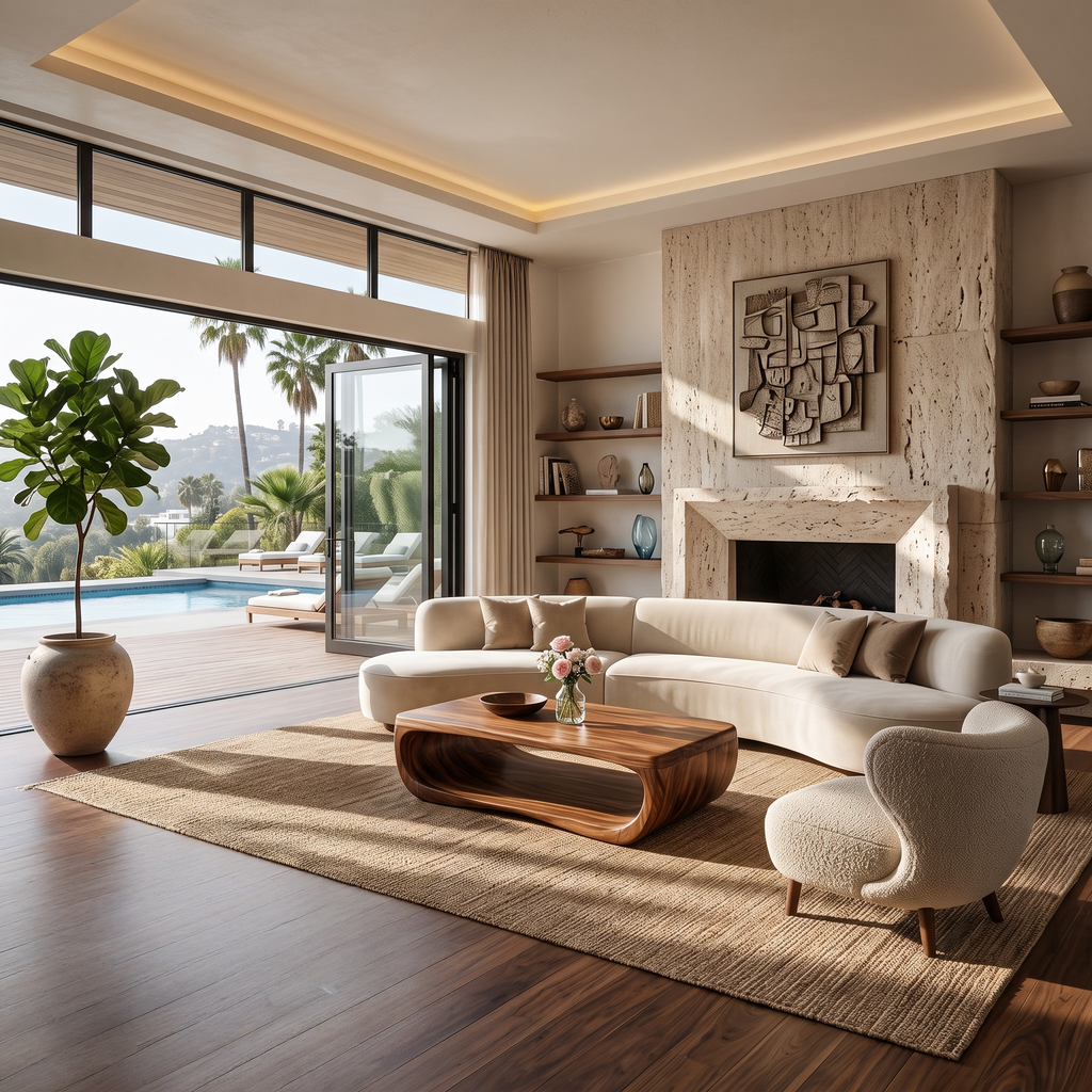 Modern Coffee Table Sculpture Design For Living Room