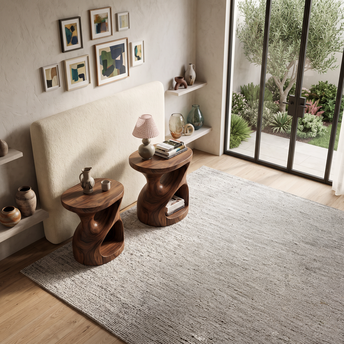 Versatile Side Table Practical Storage Design For Living Decor