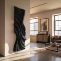 Vertical Wave Wall Art For Modern Living Room