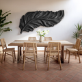 Organic Feather Wall Art Nature Inspired For Home Decor